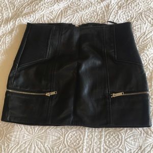 Moto skirt. Never worn!